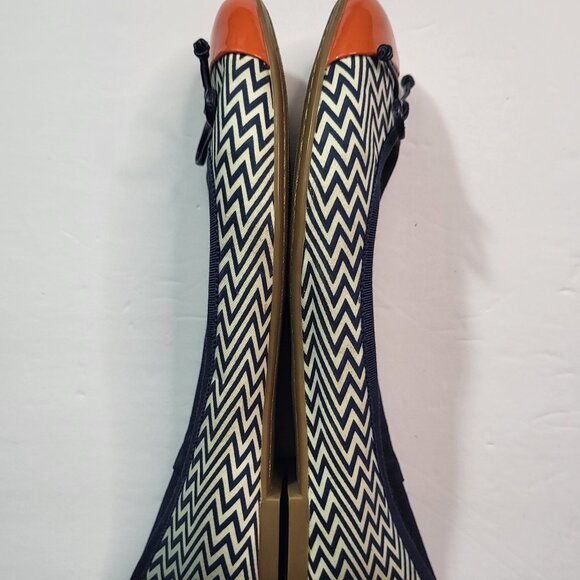 Bannana Republic Alana Bow Ballet Flat Size 7.5 Gently Used - Picture 2 of 5